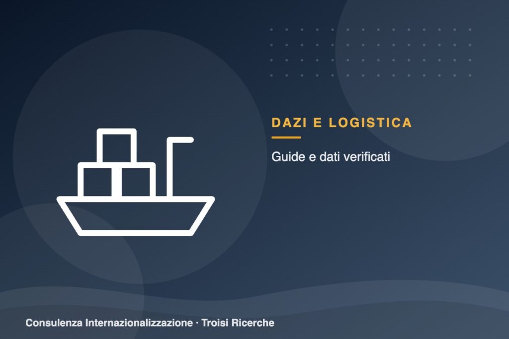 Logistica internazionale e Incoterms 2020: guida pratica per l’export