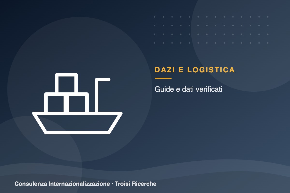 Logistica internazionale e Incoterms 2020: guida pratica per l’export